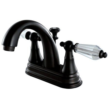 Kingston Brass KS7615WLL 4" Centerset Bathroom Faucet, Oil Rubbed Bronze KS7615WLL